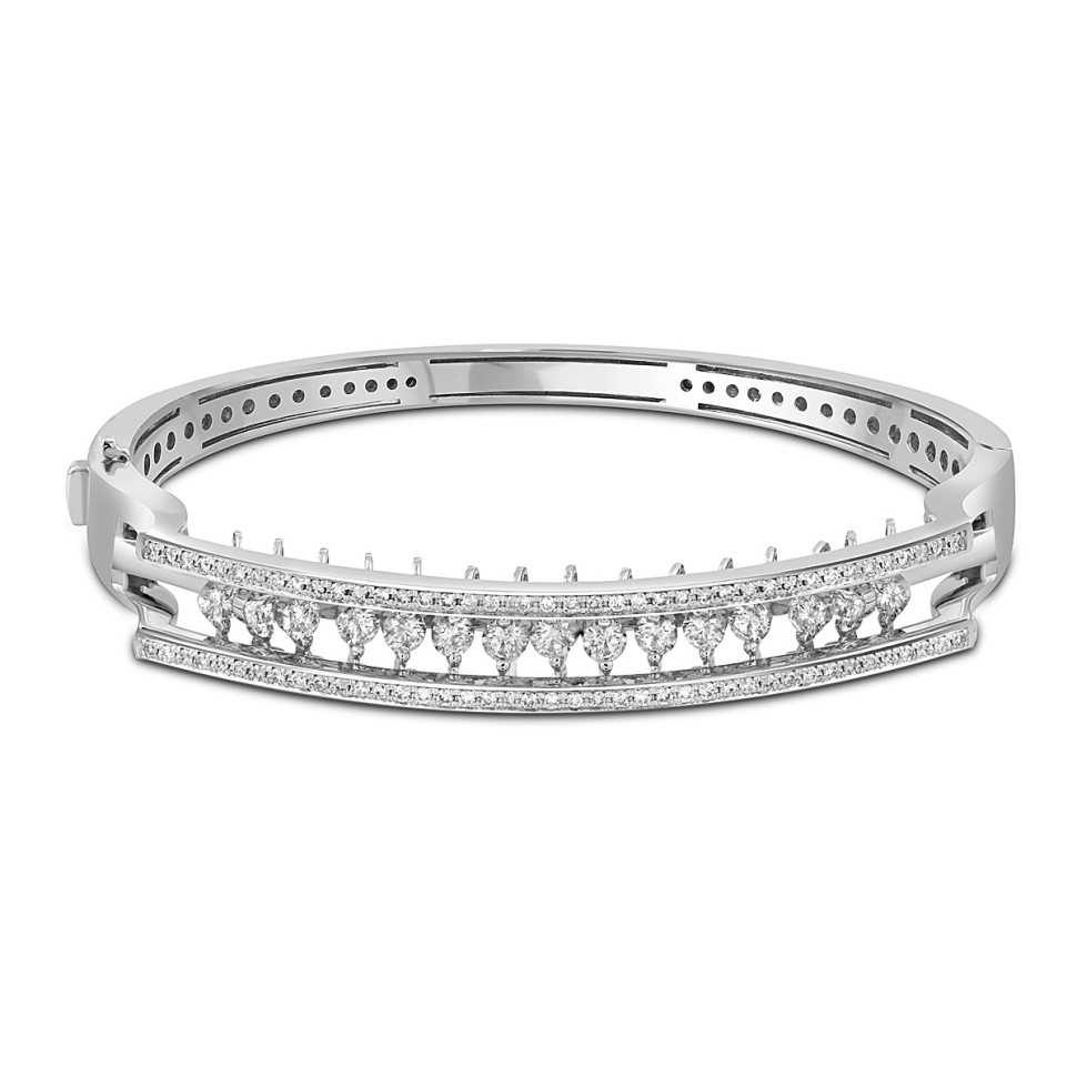 Браслет из белого золота с  