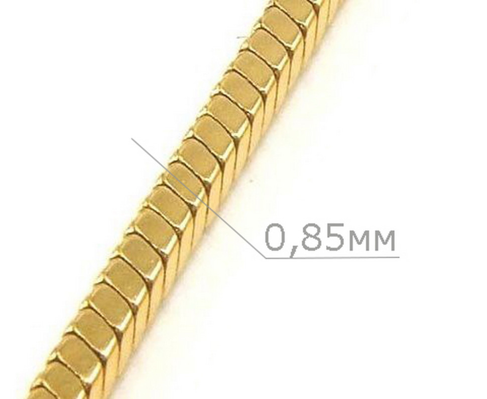 Цепь из жёлтого золота, плетение 