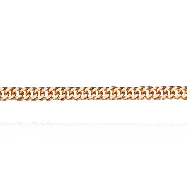 Цепь из красного золота, плетение Панцирное (044880)