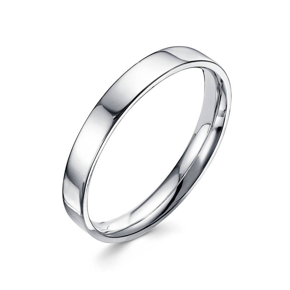 Обручальное кольцо из платины (060649)