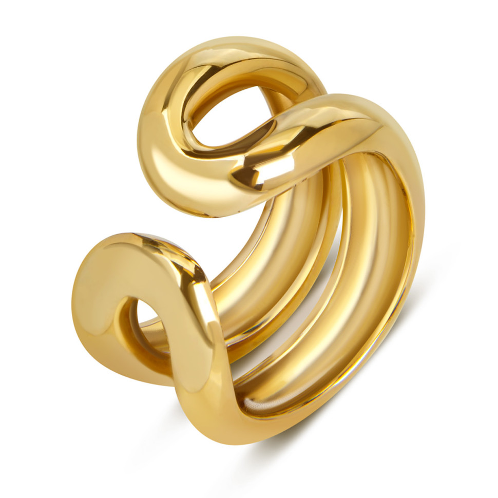 Кольцо из жёлтого золота (057848)