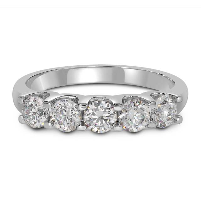 Кольцо из белого золота с бриллиантами (051996)