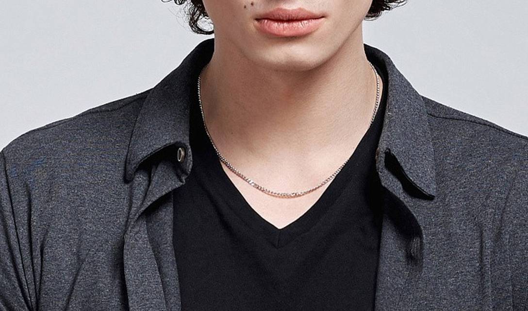 Цепь из белого золота (046061)