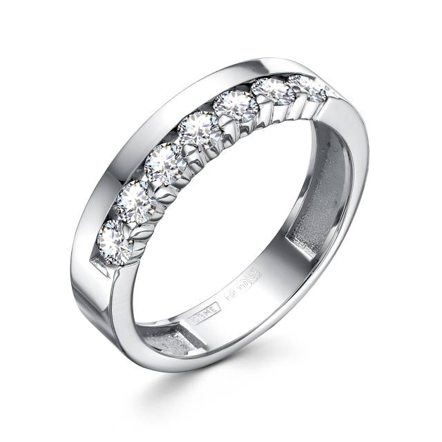 Кольцо из платины с бриллиантами (060632)